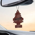 LITTLE TREES Car Air Freshener | Hanging Paper Tree for Home or Car | Leather | 3 Pack