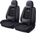 Car Seat Cover 2 Seats for Chevrolet Camaro 2000-2024, Durable Wear Resistant Waterproof Vehicle Cushion Covers, Breathable No Odor Premium Leather Vehicle Seat Covers.(Luxury,Black)