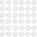 100Pcs Car Air Freshener Refill Felt Pad Aromatherapy Essential Oil Diffuser Necklace Refill Pads 5mm Aromatherapy Felt Pads Round Unscented Air Filter Scent Pad Replacement for Perfumes Car Diffuser