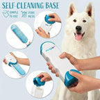 Lint Brush and Pet Hair Remover for Laundry, Clothes, Couches, Car Seats, Furniture and Fabric. Reusable Dog and Cat Fur Wizard Hair Removal Brush. ALLISTAR (Sky Blue)