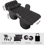 Car Air Mattress for Ford Maverick 2022 2023 2024, Inflatable Car Bed for Back Seat Sleeping, Soft Car Inflatable Bed Back Seat Mattress Airbed,C Black