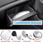 Foldable Windshield Sun Shade, Bonus Steering Wheel Sun Shield to Block UV Rays Keep Your Vehicle Cooler, Easy to Use Car Interior Accessories (X-Large)