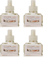 Yankee Candle Scent Plug Refill, Vanilla Creme Brulee (Pack of 4)