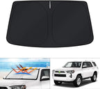 KUST Windshield Sun Shade Custom Fit for Toyota 4Runner 2010-2024 2025 2026 Accessories 4 Layers Sunshade Foldable Sun Protector Block UV Rays Keep Car Cooler