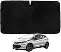 Windshield Sun Shade -Certified 99.87% UVB & 99.02% UVA Car Sun Shade. Award Winning Sunshade - Patented Technology | Compatible for Chevrolet Bolt EUV (2022-2024) | Car Shades by Kinder Fluff