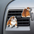 WIRESTER Set of 2 Fresh Scented Car Air Freshener Vent Clip, Decorative Accessories, Interior Decoration for Cars (Cat, Dog, Frog, Cow, Owl, Turtle, Sunflower, Baseball)