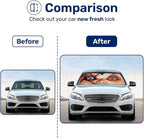 GENANY Killer Doll Windshield Sun Shade for Car SUV Truck (55x30 Inches), Horror Sun Shade Windshield, Shades for Front Windows, Protector Blocks UV, Car Decor