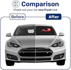 GENANY Devil Eye Windshield Sun Shade for Electric Vehicle (59x37 Inches), Sun Shade Windshield, Shades for Front Windows, Sunshade for Car Windshield, Car Decor