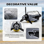 Fw-190 WW2 Planes Car Vent Decor,Creative Air Vent Clips Fit for Horizontal/Vertical Air Vents,Fw-190 Fighter Car Airs Freshener with Rotating Propeller as Cool Gifts for Men (Fw 190 Fighter Plane)