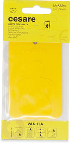 Cesare Scented Cards Car Air Freshener Long Lasting Uses Alcohol Free Fragrance Oil Non-Toxic EVA Material Pack of 6 Different Fragrances