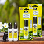 2-Pack: Dual-Action CAR AIR Freshener Citrus - Instantly Eliminates Odors from Smoke, Food, Pets, Must and more in 2 Seconds, For Commuters, Pet Owners, Rideshare Drivers, 1.35 Oz. - INSTANT FRESH AIR