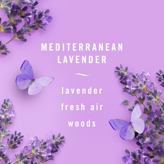 Febreze Air Mist Air Freshener Spray, Odor-Fighting Room Spray, Air Fresheners for Home and Bathroom and Kitchen, Aerosol Can, Mediterranean Lavender Scent, 8.8oz (Pack of 2)