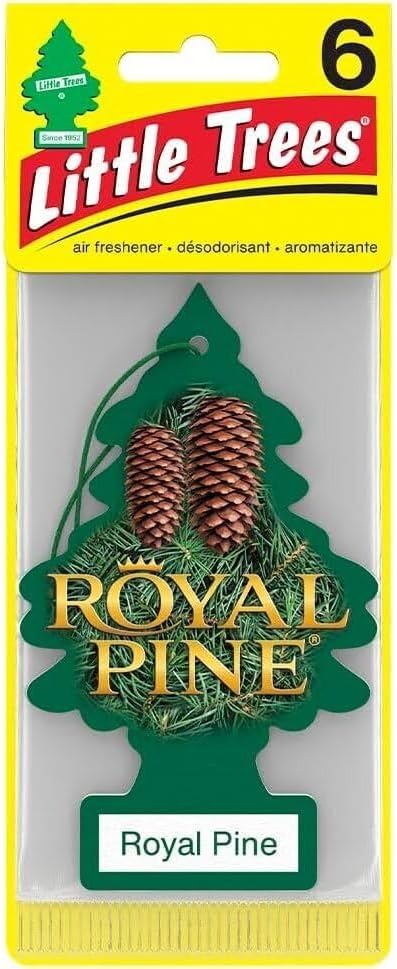 Little Trees U6P-60101 Air Freshner (Royal Pine Pk6)