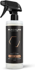 Blackline Wheel & Tire Cleaner Spray - Non-Acidic Brake Dust Remover Bug Remover & Wheel Cleaner for Cars, Trucks and More — Versatile, Fast Acting, and Safe for Most Finishes