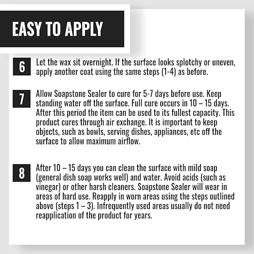 Real Milk Paint, Sealer for Concrete, Granite, Counter Tops, Marble, Slate, Soapstone, and Soapstone Sealer, 4 oz