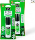 2-Pack: Dual-Action CAR AIR Freshener Rainforest Bliss -Instantly Eliminates Odors from Smoke, Food, Pets in 2 Seconds - For Commuters, Pet Owners, Rideshare Drivers 1.35 Oz. - INSTANT FRESH AIR