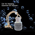 Midnight Black Ice Car Air Hanging Essential Oil, Car Air Freshener Diffuser, Long Lasting Essential Oils, Aromatherapy Vehicle Diffuser by Simplee & Co