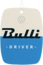 BRISA VW Collection Volkswagen Air Freshener, Room Freshener, Deodorizer for Cars T1 Bus Campervan Motif (Set of 2) (Fresh/Blue)
