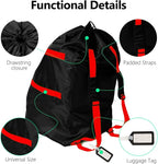 elaia Car Seat Travel Bag for Airplane, Waterproof Carseat Travel Bag with Handles Fits Doona, Graco, Evenflo Infant Carriers & Booster Seats, Perfect for Air Travel, Family Vacations with Infants