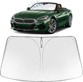 Proadsy Windshield Sun Shade for BMW Z4 2019-2026 Foldable Front Sunshade Protector Sun Visor Blocks UV Rays Keep Car Cooler Accessories