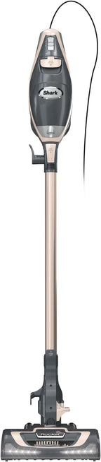 Shark Rocket Pro DLX | Corded Stick Vacuum | Removable Hand Vacuum, Advanced Swivel Steering, XL Dust Cup Capacity | Crevice Tool, Upholstery Tool & Anti-Allergen Dust Brush | Gold | HV371GD