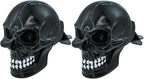 Skull Car Air Fresheners Cute Cool Funny Air Conditioning Vent Perfume Diffuser Decoration Interior Car Accessories 2 pcs