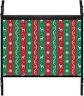 Deer Snowflake Print Auto Seat Storage Hanging Bag Multi-Purpose Seat Organizer for Vehicle Passenger Seat Organization and Storage One Size