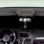 LoyaForba Car Magnetic Windshield Snow Cover for Ice, All Weather Application Windshield Cover, Snow and Wiper Protector for Most Cars, SUVs, Vans, Winter Car Front Window Accessories