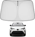 Proadsy 2026 Upgrade Front Windshield Sun Shade Foldable Sunshade Protector Custom Fit 2018-2023 CH-R C-HR CHR, XLE Premium CUV Winter Accessories