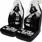 GENANY Galaxy Movie Character Car Seat Covers Set of 2, Breathable Front Seat Covers for Truck Sedan SUV, Funny Car Accessories, Funny Gift for Women Men