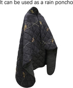 Poncho Liner Military Blanket Outdoor Camping Blankets for Travel, Beach, Grass, Picnic, Car Emergency, Outdoor, Survival