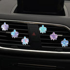 6 Pcs Sea Turtle Air Vent Clips, Cute Sea Turtle Car Air Fresheners Vent Clips Air Conditioning Outlet Clip Funny Decoration Interior Decor Car Accessories for Women Men