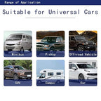 Car TPMS Kit, Universal Car Intelligent TPMS Cigarette Lighter Tire Pressure Monitoring System with 4 Internal Sensors