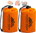 MODERN NEEDS Emergency Sleeping Bag Survival – Thermal Blanket & Bivy Sack | Emergency Bivy & Survival Blanket | Outdoor Sleeping Bag & Hiking Sleeping Bag | Sleeping Bags for Adults