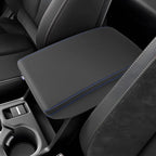 SXCY for 2025 Forester Armrest Cover for Forester 2025 Accessories [Not for 2026 Updated Center Console] 2025 Forester Center Console Cover 2025 Forester Middle Console Cover (Blue Line)