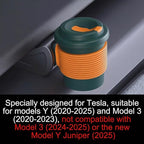 4Pcs Air Freshener Adapter Designed for 2017-2024 Tesla Model 3 and for 2020-2025 Model Y, Car Air Vent Clip, No Adhesive Needed, Tesla Accessories (Air Freshener Not Included)