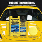 Car Scratch Removal Wax, 2026 New Scratch Remover for Vehicles, Car Paint Scratch Repair Kit for Deep Scratches, Universal Polishing Compound with Sponge (1pcs)