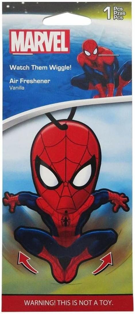 Marvel Spider-Man Car Accessories - Spider-Man Air Freshener Wiggler (1)