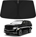 KUST Windshield Sun Shade for Cadillac Escalade Accessories 2021-2025 2026 Window Sunshade Sun Visor Protector Foldable Blocks UV Rays Keep Your Car Cooler