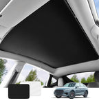 Car Sunroof Compatible with Q5 2017-2009 5-Door SUV, Foldable Glass Roof Sunshade with Storage Bag, Heat Insulation Sun Protection Roof Interior Sunshade, Black