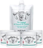 Kanberra Gel Refill Pouch 24oz - All-Natural Tea Tree Oil Odor Eliminator & Air Freshener for Home, Car, RV, Boat, Gym Bag | Eco-Friendly, Long-Lasting Formula, Safe for Pets and Family