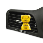 Little Pup 96628-6PK Vanilla Scent Car Air Freshener Clip Provides Long-Lasting Freshness in a Compact Design, Fights Odors for up to 45 Days, Cute Car Odor Eliminator, Non-Toxic, Pack of 6