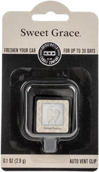 Bridgewater Candle Highly Fragranced Car Air Freshener Auto Vent Clip-Sweet Grace