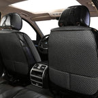 Auto Newer 2PCS Luxury Breathable Car Seat Cover,Front Car Seat Protector, Fit Four Seasons of Universal Automotive Vehicle Cushion Cover, Compatible with 90% Cars,SUV,Trucks (Black,Front Seats)
