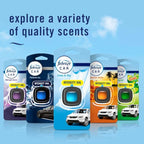 Febreze Car Air Freshener, Odor-Fighting Automotive Vent Clip, Linen & Sky Scent, 3 Count