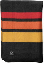Arcturus Rainier Wool Blanket - 4.5lbs Warm, Heavy, Washable, Large | Great for Camping, Outdoors, Survival & Emergency Kits (Sunset Peak)