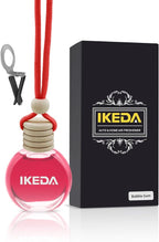 Ikeda Car Air Freshener: Hanging Car Smell Air Freshener | 10ml Hanging Car Perfume | Long Lasting Fragrance | Strong Scents Diffuser for Auto Home (Bubble gum)