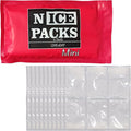Nice Packs Reusable Dry Ice Packs for Shipping Frozen Food, Coolers, Lunch Boxes - Flexible and Long Lasting (10 Mini Sheets)