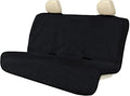 Back Seat Cover Waterpoof Rear Bench Towel Seat Cover for Gym Swimming Surfing Running, Non-Slip Rear Seat Protector Ufor Universal Anti-Slip Car Truck SUV Seat (Bench Black)