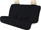 Back Seat Cover Waterpoof Rear Bench Towel Seat Cover for Gym Swimming Surfing Running, Non-Slip Rear Seat Protector Ufor Universal Anti-Slip Car Truck SUV Seat (Bench Black)